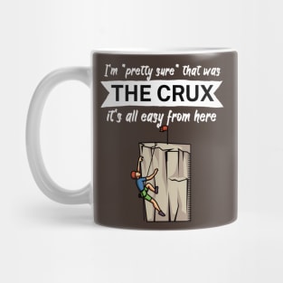 Im pretty sure that was the crux its all easy from here Mug